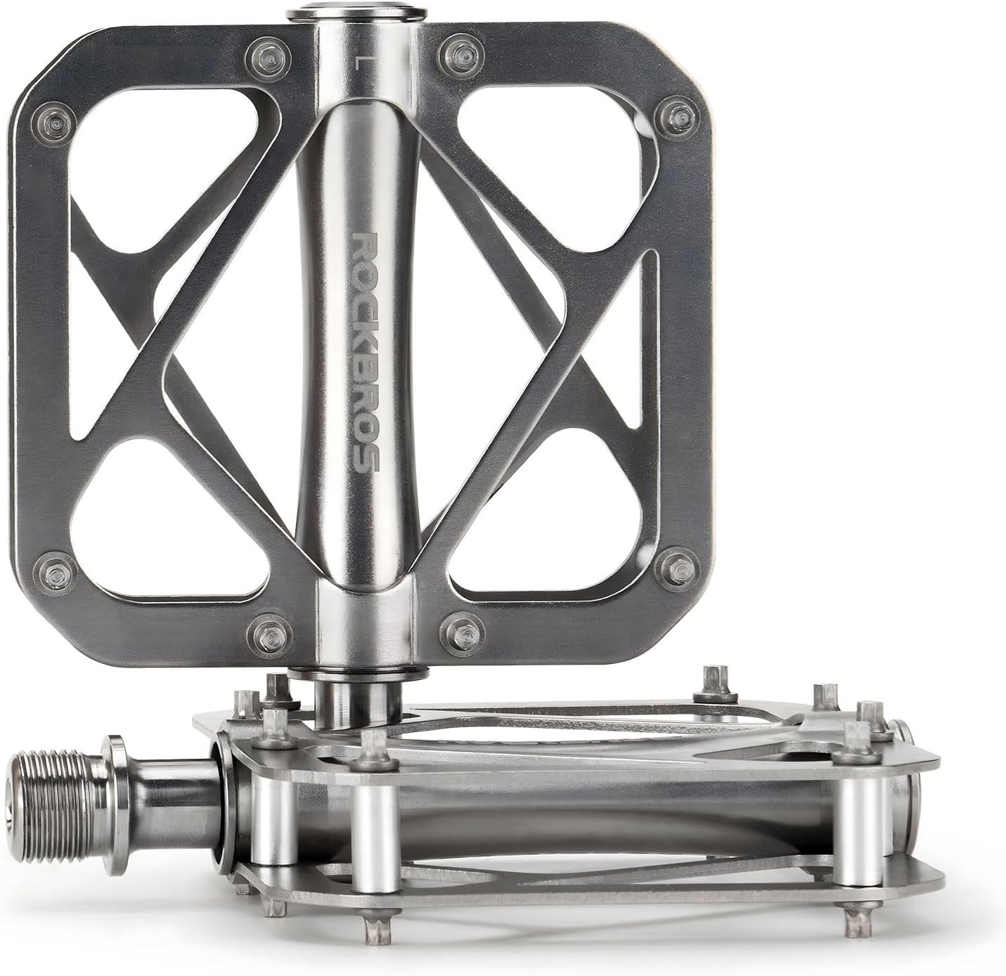 ROCKBROS cykelpedaler mountainbike lavet af titanium legering 3 lejer MTB pedaler platform til MTB 250g lys