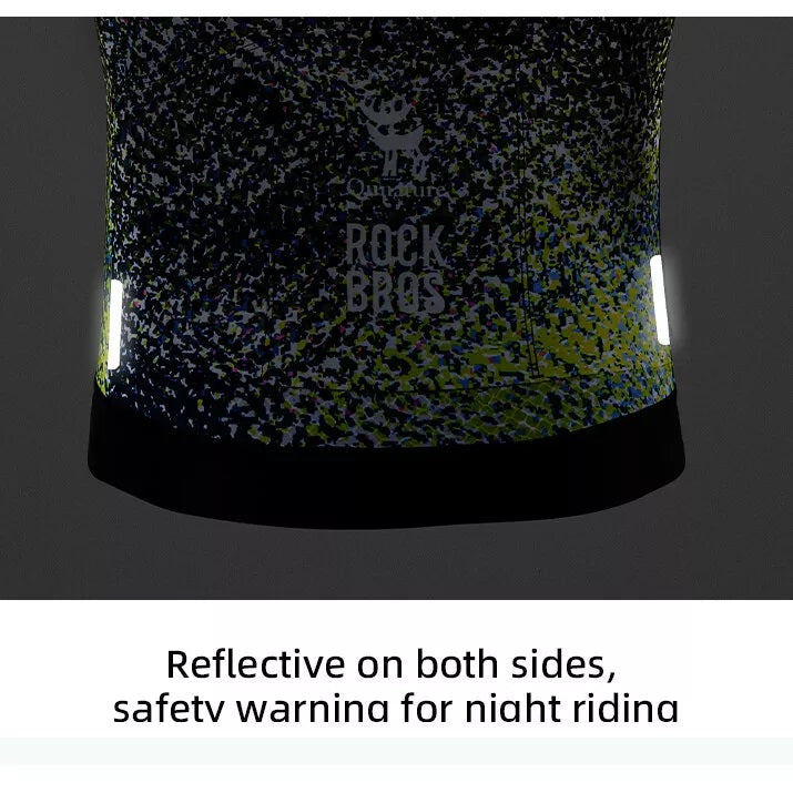 ROCKBROS herre cykeltrøje kortærmet skjorte cykeltøj S-4XL