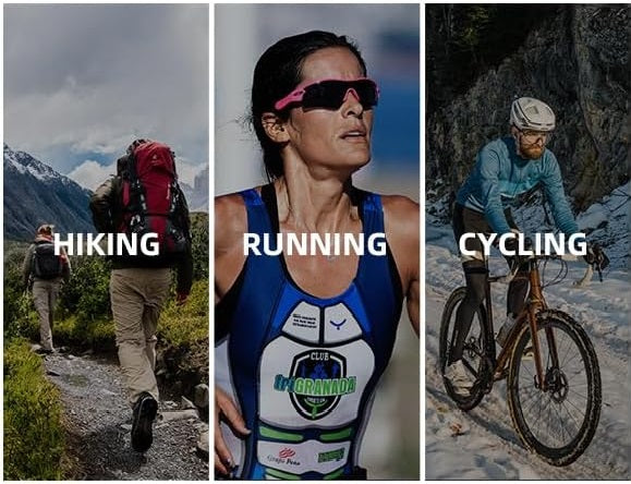ROCKBROS lange cykelbukser til mænd og kvinder, cykelbukser til fire sæsoner med 4D polstring, lange cykelbukser med lommer, løbebukser, åndbar MTB