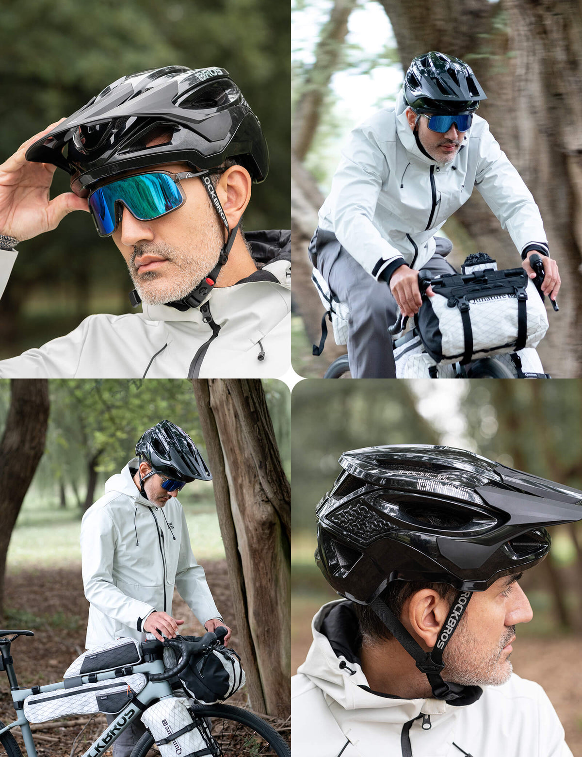 ROCKBROS Cykelhjelm med ventilationssystem Justerbar & Let