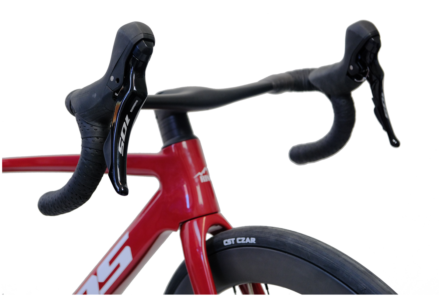 RINOS Fuldt kulfiber landevejscykel Odin 4.1 Shimano 105 ST-R7120 24 gear