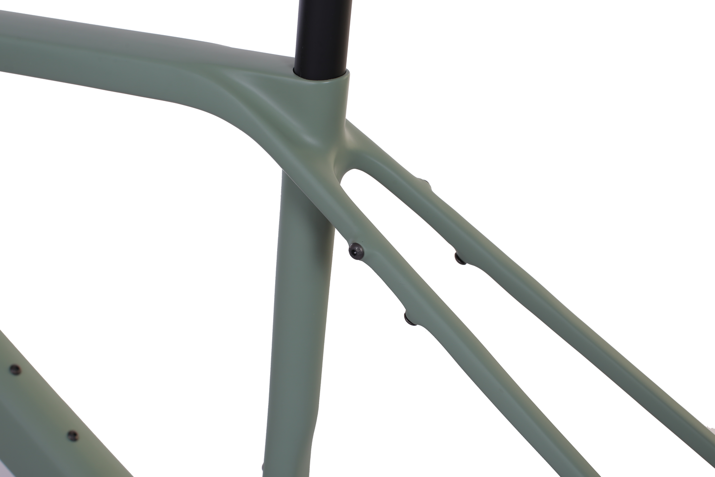 RINOS stelsæt med gaffel sadelpind styr kulfiber T800