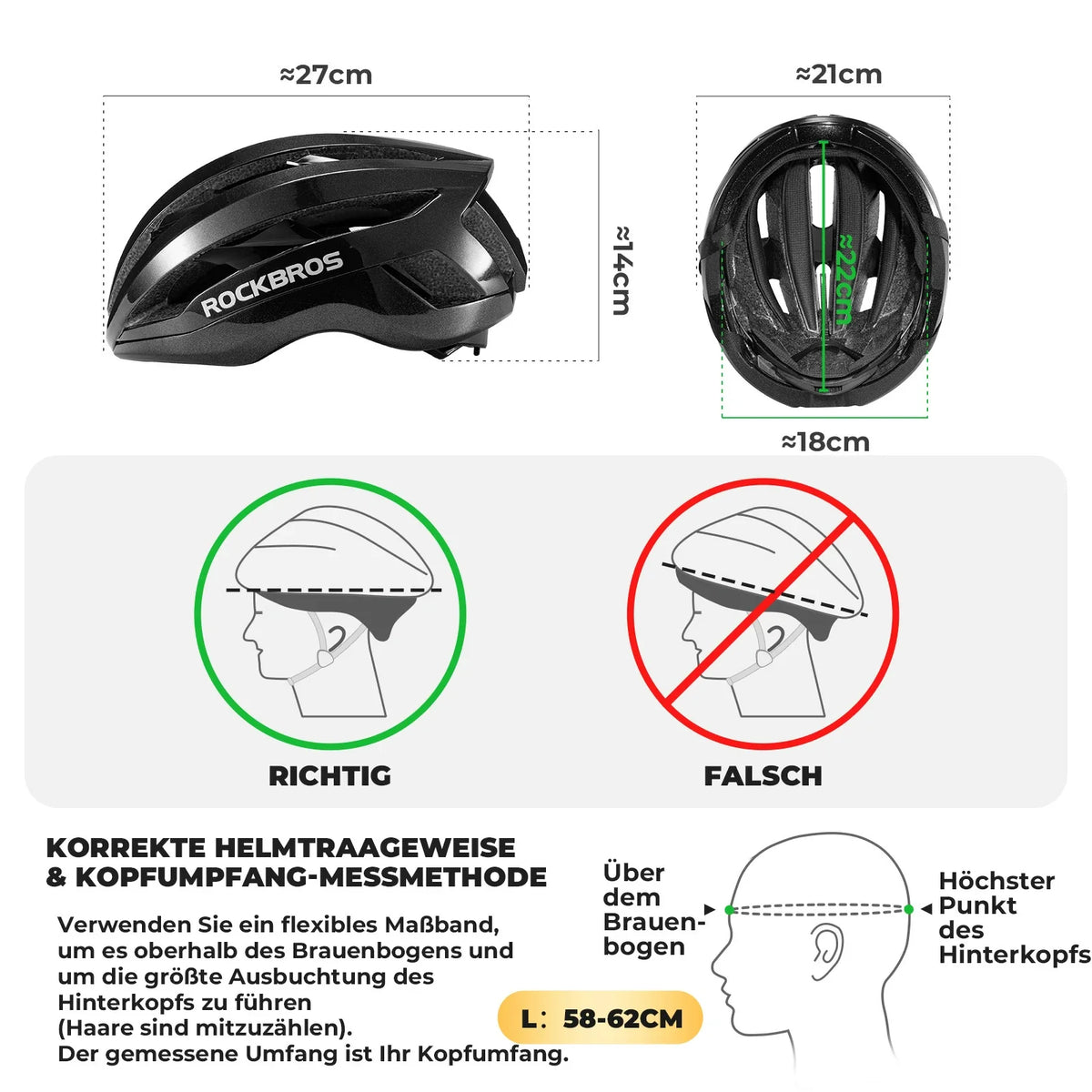 ROCKBROS Let cykelhjelm LK-79