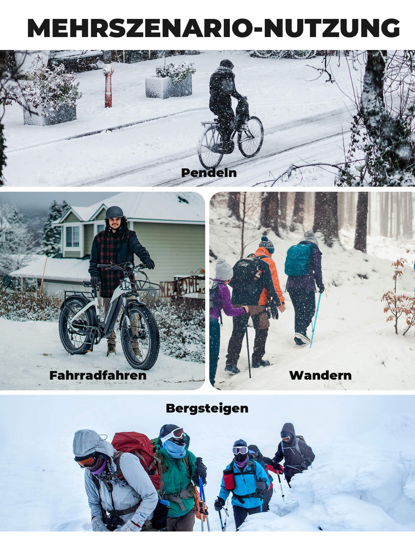 Varmet cykeljakke med Type-C-forbindelse ROCKBROS