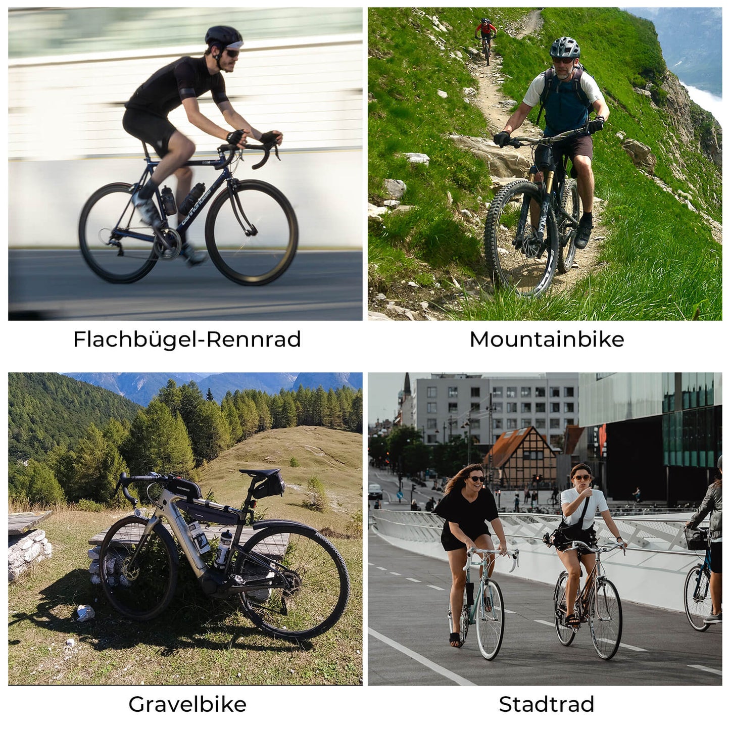 Let, åndbar cykelsadel - Til MTB, racercykel, gravelcykel ROCKBROS