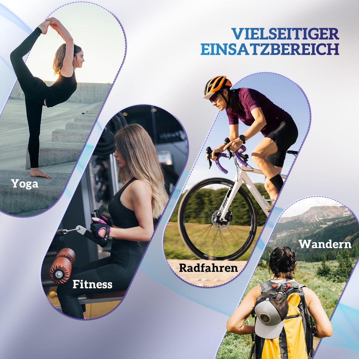 ROCKBROS Dame Sporttop Åndbart baselayer Undertrøje til cykling