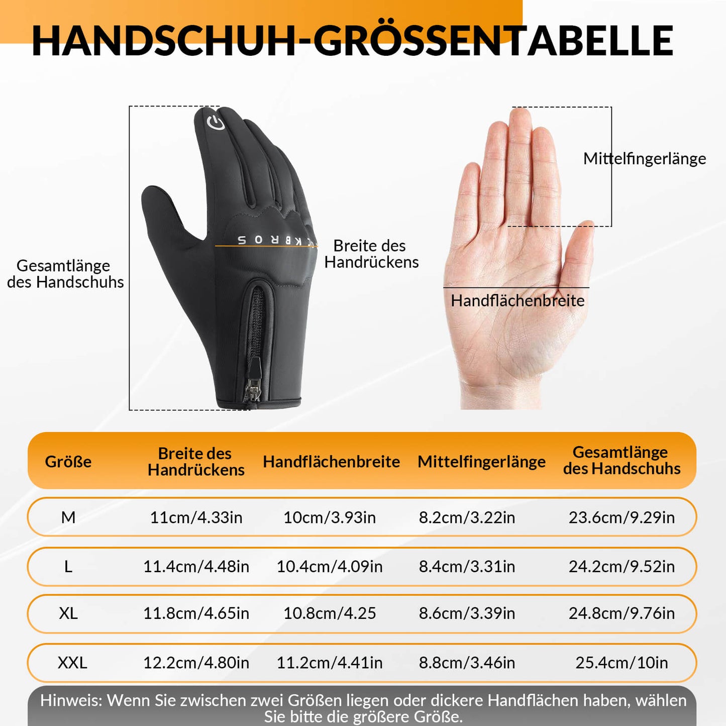 Vintercykelhandsker med gelpolstring, kompatibel med touchscreen, ROCKBROS