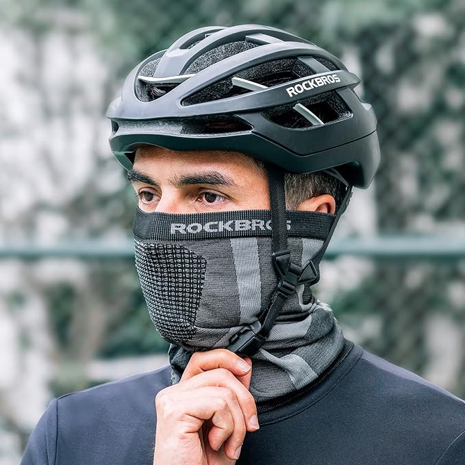 ROCKBROS Vinterluftmasker Vinter Skimaske & Multifunktionssjal