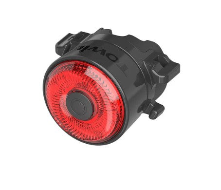 TOWILD TL03 Cykelbaglygte Bremse Auto Sensing Cykelbaglygte USB Genopladelig baglygte IPX7 Vandtæt 3 sikkerhedstilstande Ultralys til natsikkerhedskørsel