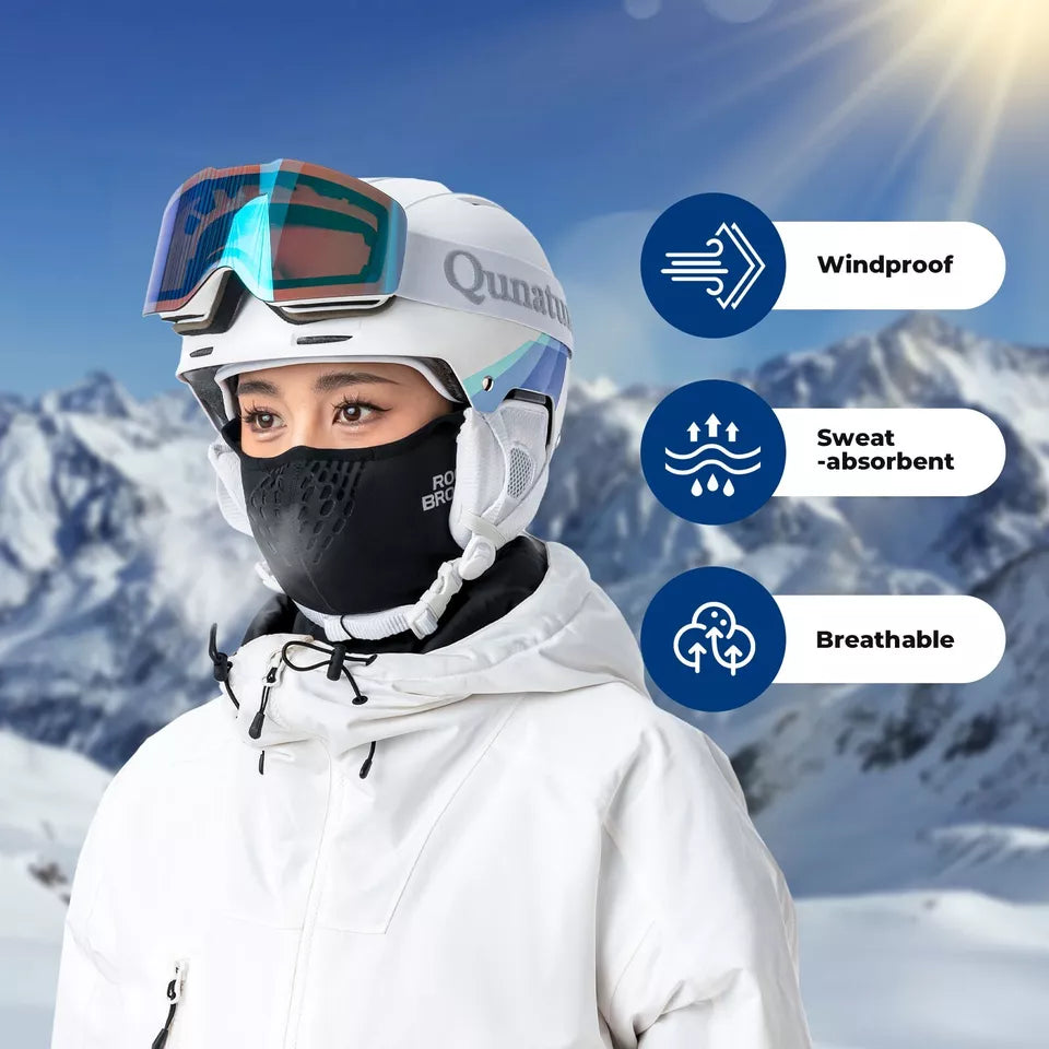 ROCKBROS Winter Half Balaclava E-cykel/Cykel/Motorcykel Maske Fleece Sovevarm
