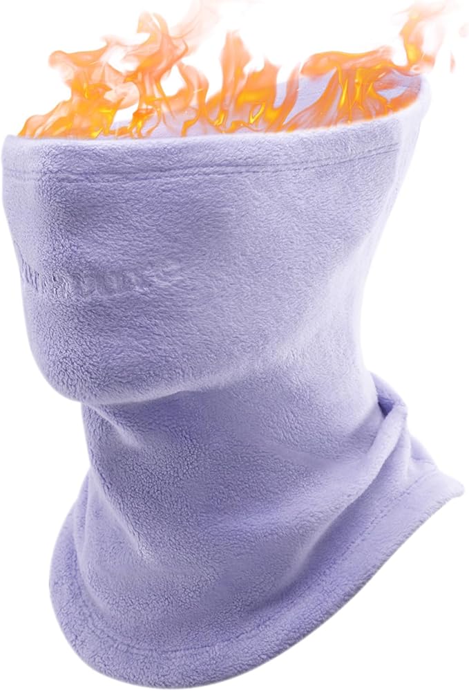 Qunature Winter Neck Warmer Ski Tube Tørklæde Fleece Tykt Vindtæt åndbart termisk halstørklæde Damer & mænd til udendørs sport Skiløb Løb Cykling Snowboarding