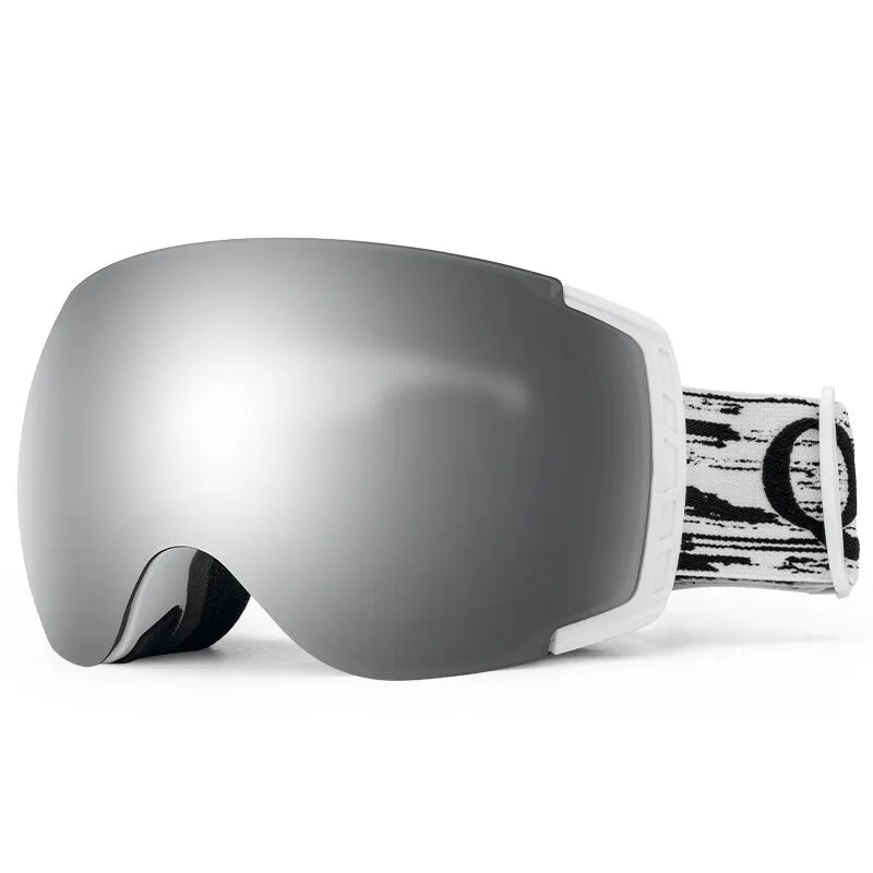Qunature skibriller, snowboardbriller, anti-dug UV400 kvinder/mænd til brillebrugere