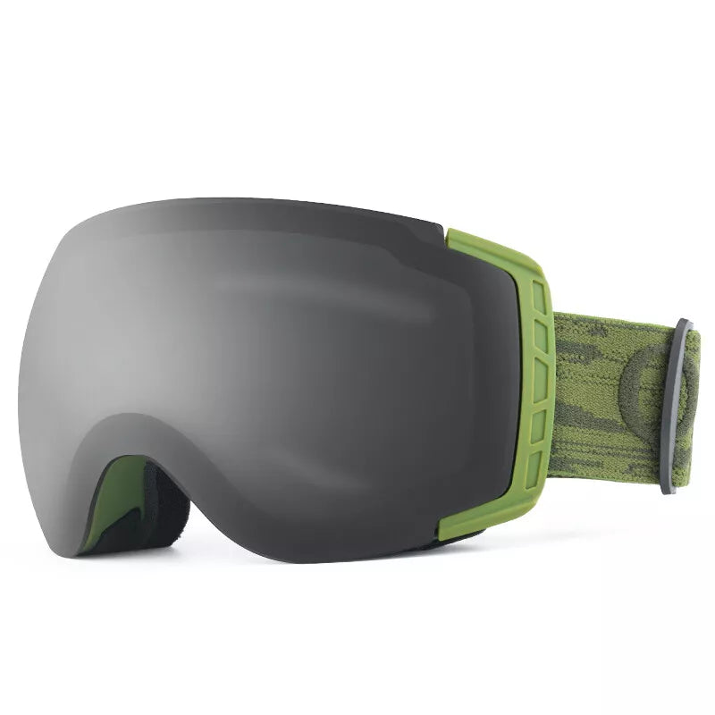 Qunature skibriller, snowboardbriller, anti-dug UV400 kvinder/mænd til brillebrugere