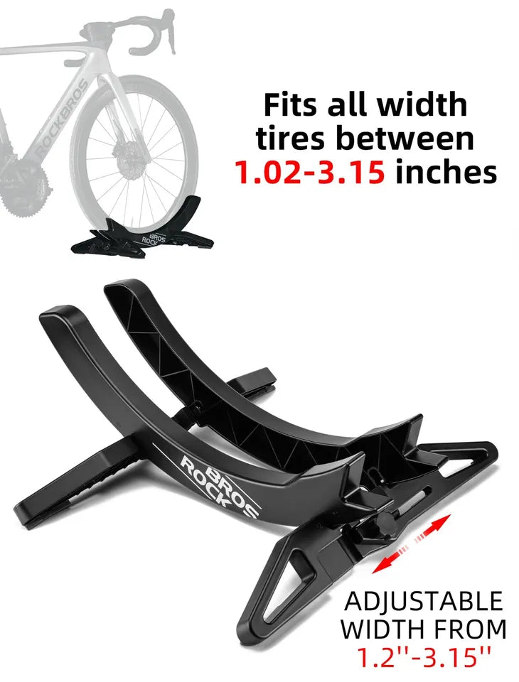 ROCKBROS cykelstativ midterstativ til alle 2,6-8 cm brede MTB hjul