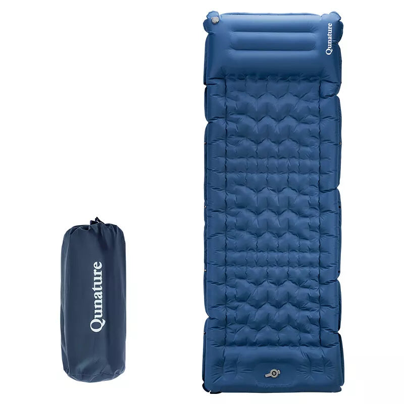 QUANATURE oppustelig liggeunderlag 197*71 cm luftseng 2 Farve