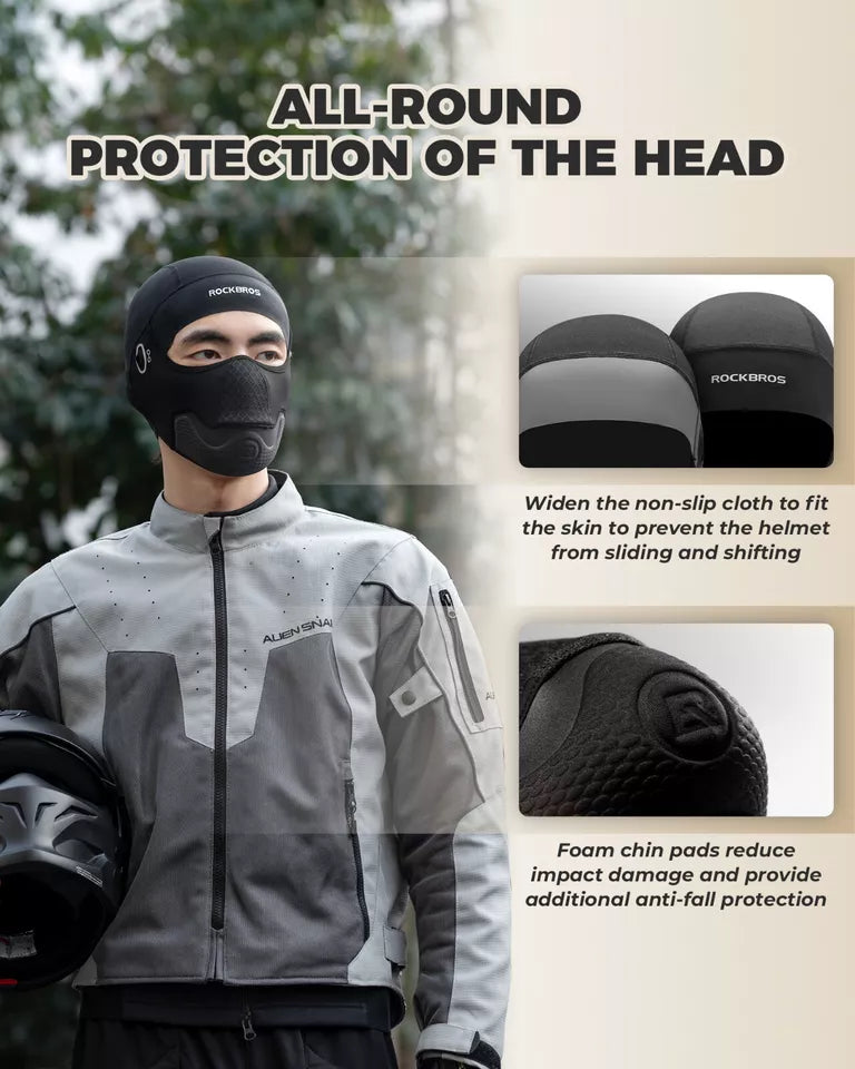 ROCKBROS Motorcykel Head Cover Balaclava Varm Fleece Cykel Balaclava