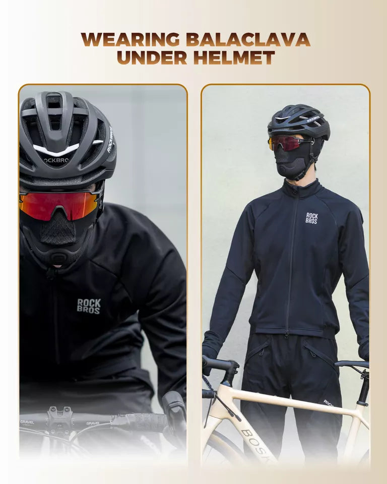 ROCKBROS Motorcykel Head Cover Balaclava Varm Fleece Cykel Balaclava