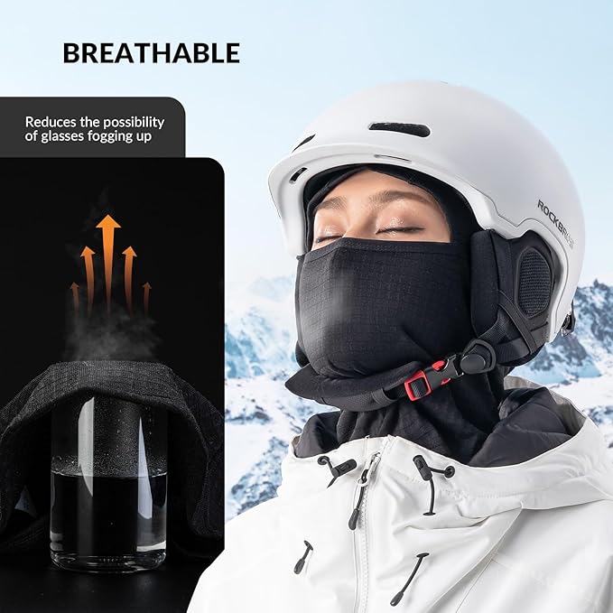 Qunature Balaclava Vinterskimaske Balaclava Ski Motorcykel Ansigtsmaske Dame/Mænd Varm Vindtæt åndbar Balaclava til udendørssport Skiløb Snowboarding Cykling