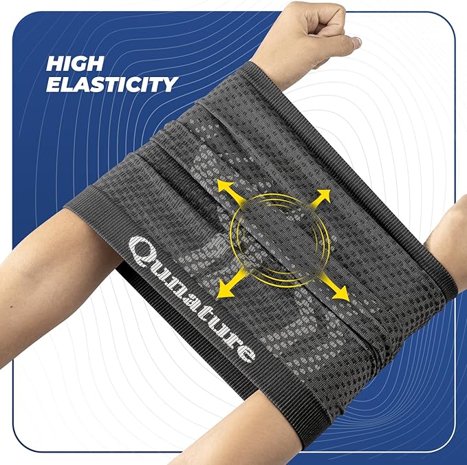 Qunature Multifunktionelt tørklæde Tube Tørklæde Vinterhalstørklæde Vindtæt elastisk åndbar nakkevarmer Kvinder & mænd til udendørs sport Skiløb Løb Cykling Vandring