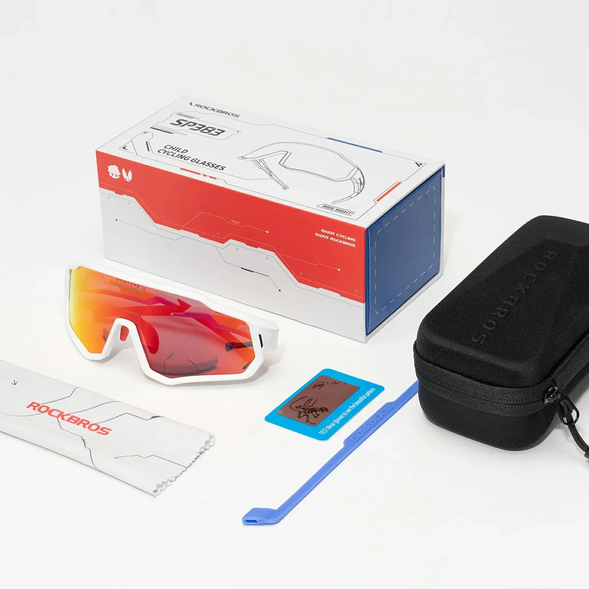 ROCKBROS Børnecykel Solbrille - Polariseret/Fotokrom med UV400 beskyttelse