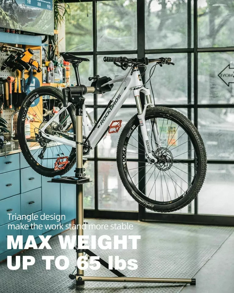 ROCKBROS cykelreparationsstativ i aluminium, reparationsstativ, max 30 kg