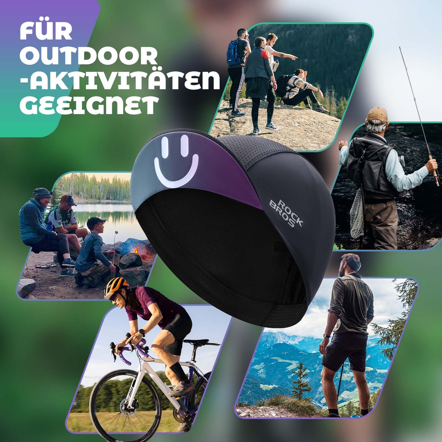 Sommercykelkasket, anti-sved, let cykelkasket, unisex, ROCKBROS