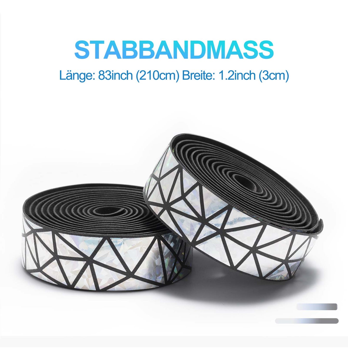 Skridsikkert cykelstyrbånd til MTB og racercykler, 2 ruller, ROCKBROS