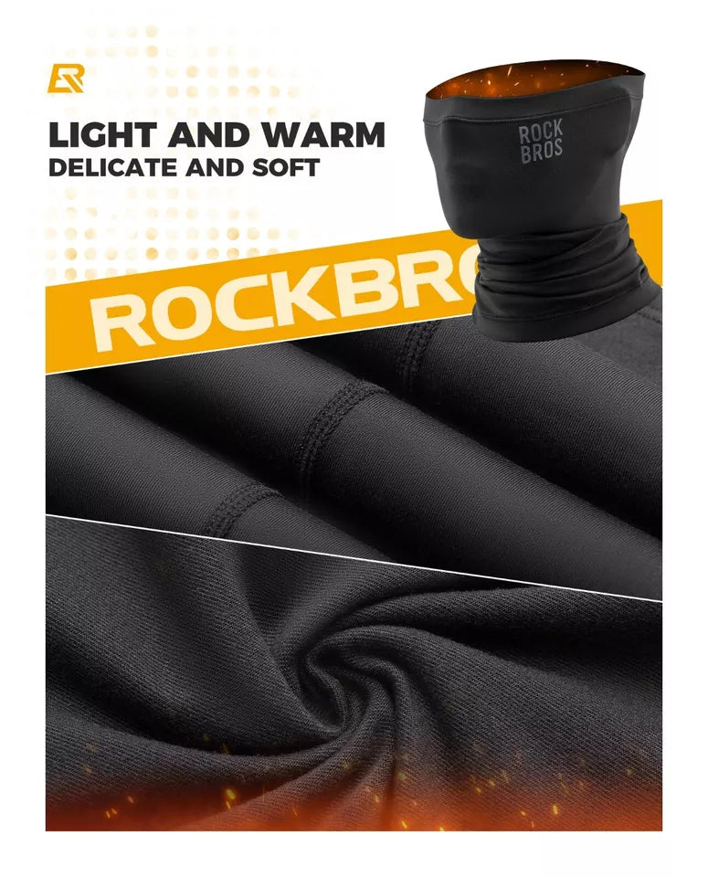 ROCKBROS Halv Balaclava Winter Warm Tube Halstørklæde Halsvarmer udendørs Unisex