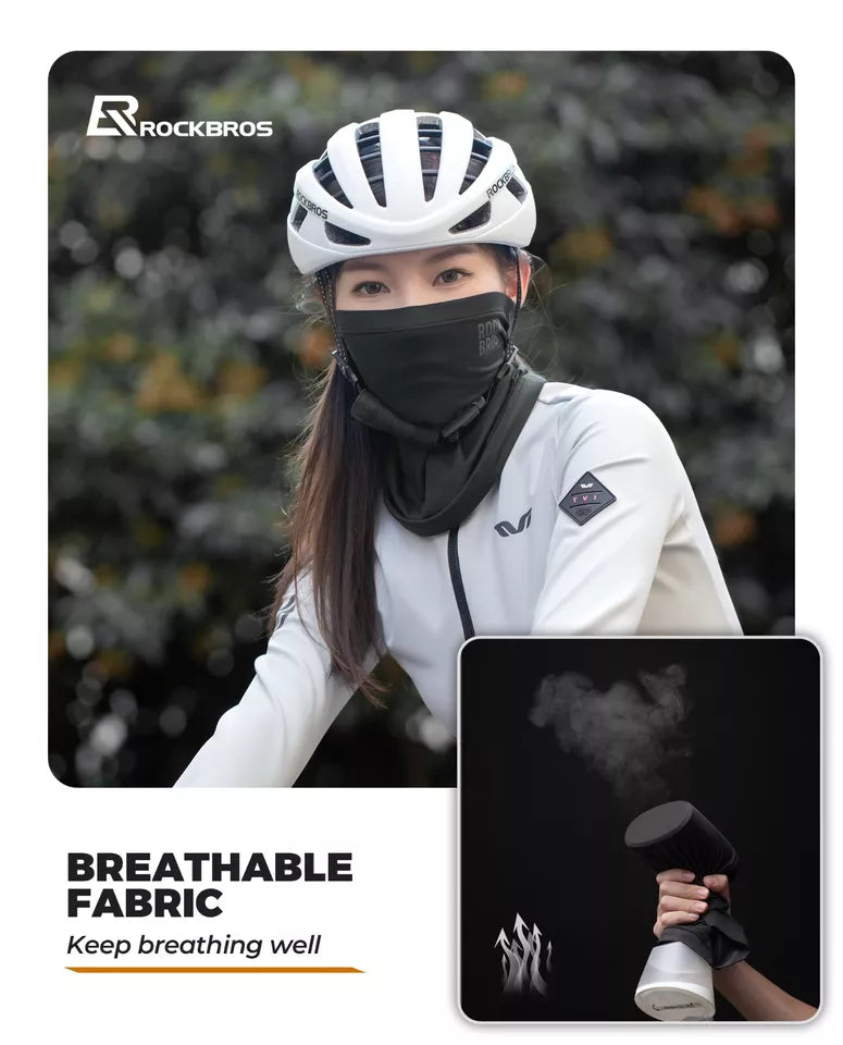 ROCKBROS Halv Balaclava Winter Warm Tube Halstørklæde Halsvarmer udendørs Unisex