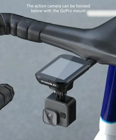 TOWILD Integreret forlængerbeslag til cykelcomputer, lys og GoPro
