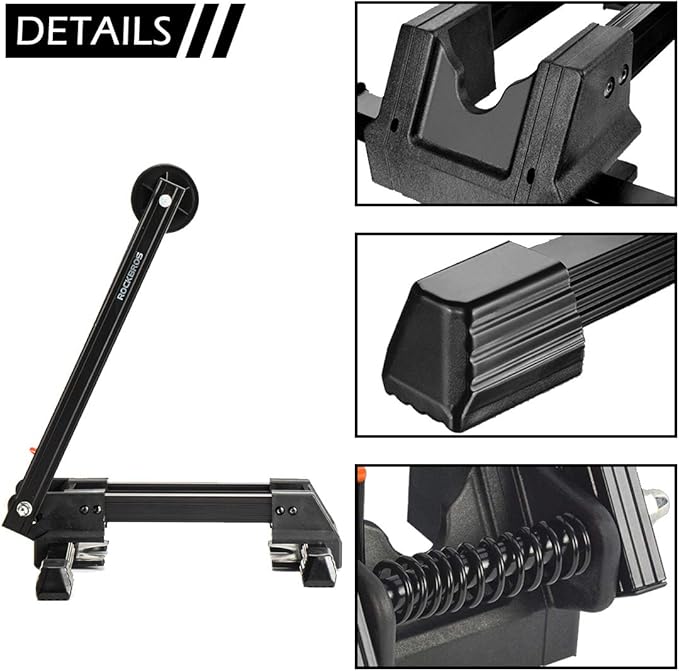 ROCKBROS cykelstativ baghjulstativ udstillingsstativ cykelholder foldbar lavet af aluminium