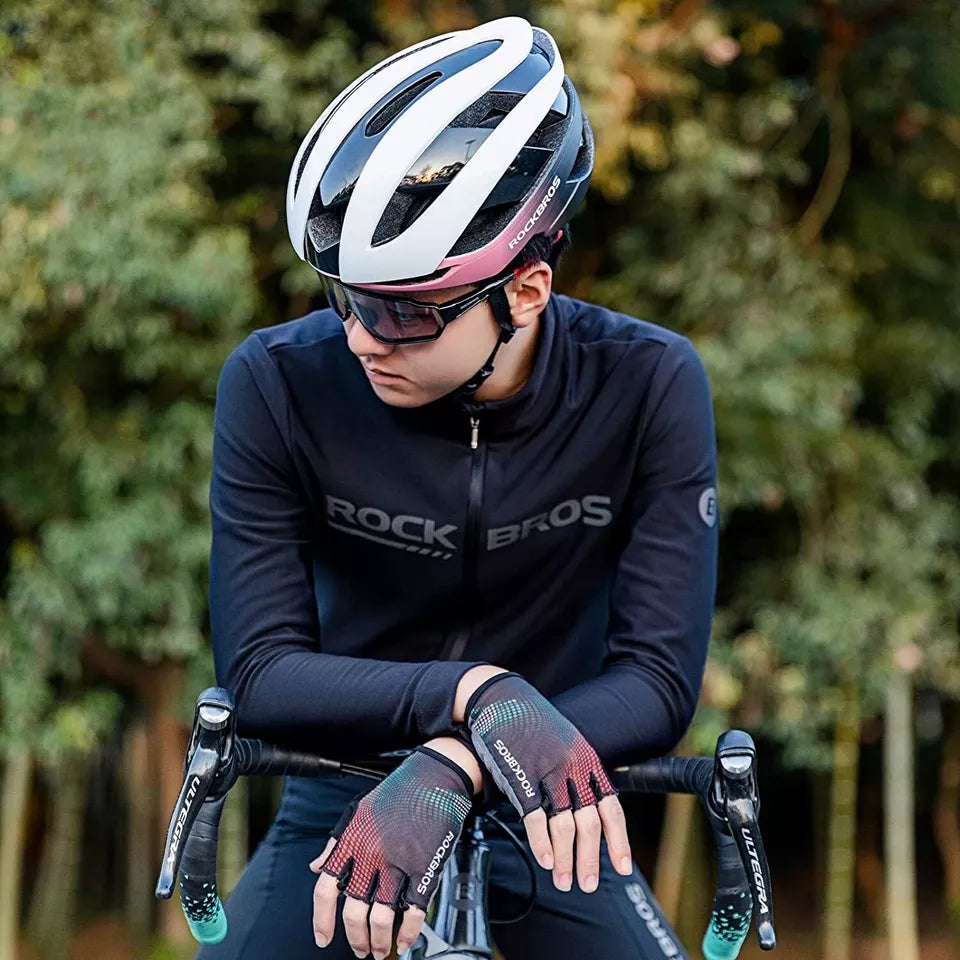 ROCKBROS cykelhjelm til dame og herre cykelhjelm 4 farver beskyttelseshjelm M/L 55-61 cm