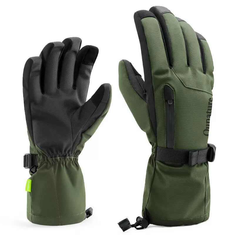 Qunature Handsker Vinter Ski/Sne Handsker Vindtætte til Cykel/Motorcykel XS-XL