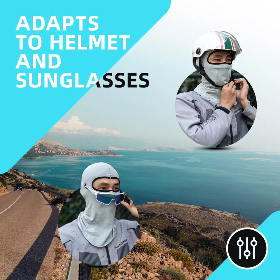 ROCKBROS sommer balaclava UPF40+ balaclava multifunktionel maske