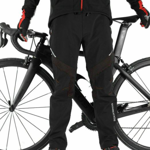 ROCKBROS Cykelbukser vindtætte lange bukser Sport størrelse M-4XL