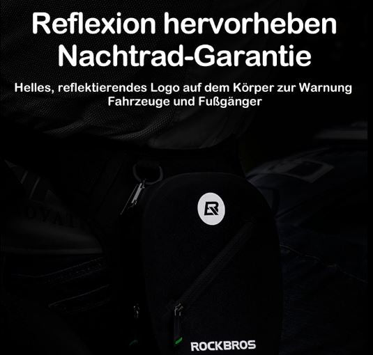 ROCKBROS Fanny Pack vandtæt hip taske multifunktionel ben motorcykel