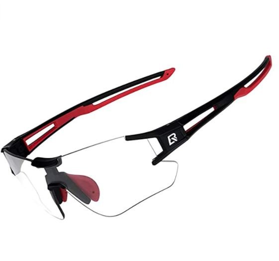 ROCKBROS 10125 Fotokromiske cykelbriller Transpant Selvtinting