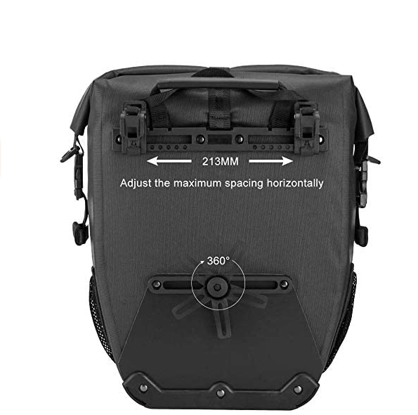 ROCKBROS AS-001-2 Cykelbagreol bag bag 100% vandtæt 20-27L
