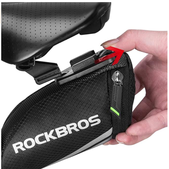 ROCKBROS C28 Cykelsadeltaske med monteringsremme/med holder