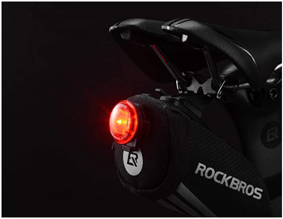 ROCKBROS C28 Cykelsadeltaske med monteringsremme/med holder