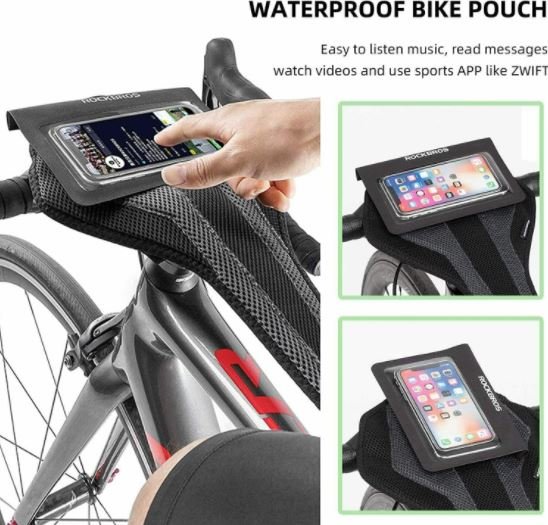 ROCKBROS Cykel svedfanger til rulletræner Anti-sved åndbar grå