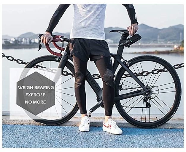 ROCKBROS LKPJ003 Cykelbenvarmere knæpuder vinter S-3XL (1 par)