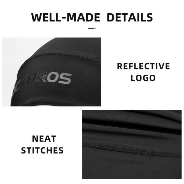 ROCKBROS LKPJ009 Cykelhjelm bandana cap sort