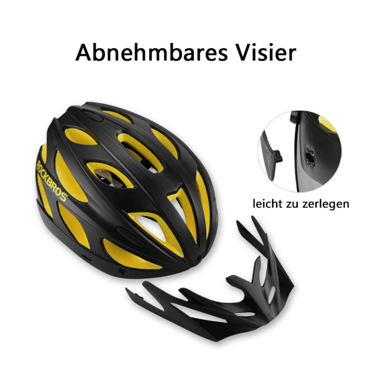 ROCKBROS Racercykelhjelm TT-16 Flex-sæt