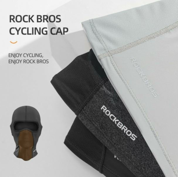 ROCKBROS Balaclava åndbar ansigtsmaske Bandana UPF50+ SommrSilke 3 farver