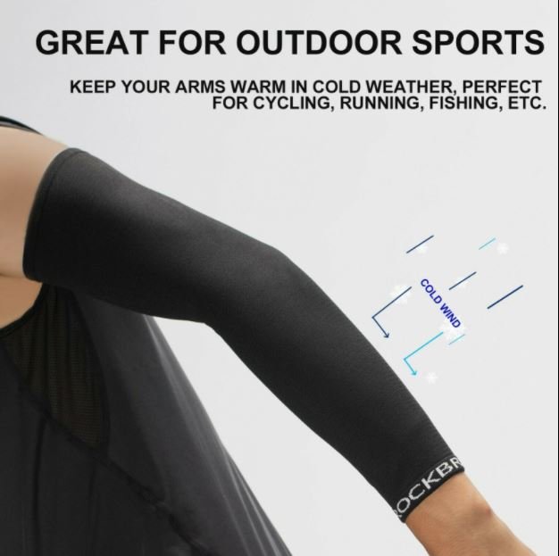 ROCKBROS XT051 Cykelarm ærmer Varm antislip S-XL