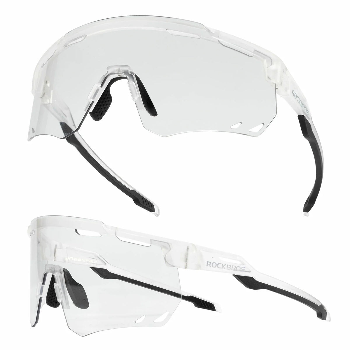 ROCKBROS Ultr let og selvtonende cykelbrille (UV400)