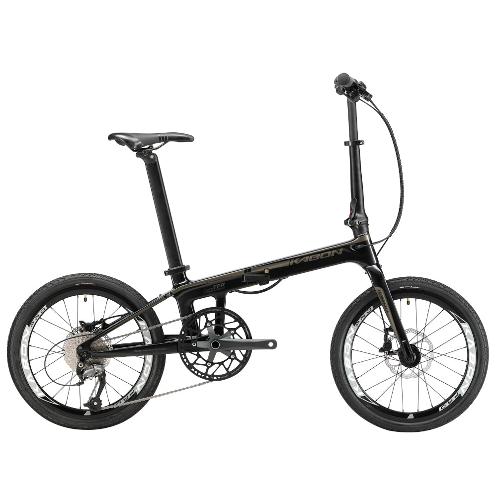 KABON City foldecykel carbon Shimano Altus 9S 20 tommer med carbon hjul