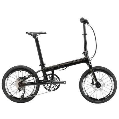 KABON City foldecykel carbon Shimano Altus 9S 20 tommer med carbon hjul