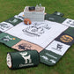 Qunature Picnic-tæppe 200x200 cm Campingtæppe Picnicmåtte udendørs Vandtæt